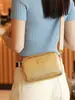 Tendencia Transfronteriza 2025 Patrón de Rombos Bolso Cuadrado Pequeño Bolso Cruzado Dorado y Plateado de Moda para Mujer Estilo Coreano Bolso Cruzado para Cámara