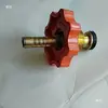 Conector Recto para Guía de Gas, Varilla de Rueda de Mano para Soplete, Adaptador de Tanque de Gas, Accesorios de Salida para Cilindro de Gas Licuado