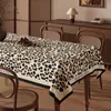 Mantel Francés Retro Impermeable y a Prueba de Aceite Sin Lavado Nuevo Estilo 2026 Mantel Anti-Quemaduras Lujo Ligero Tela de Mesa de Café de Gama Alta