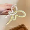 Pinza voluminosa para la parte trasera de la cabeza, pinza de garra exquisita de alta gama, tamaño grande para cabello grueso, pinza de tiburón, pinza elegante para recogidos de mujer