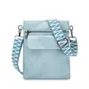 2026 Verano Nuevo Simple Moda Casual Estilo Coreano Bolso Cruzado Sensación Relajada Color Sólido Bolso Cuadrado Pequeño Bolso de Hombro para Mujer