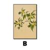 Ponto Cruz Sala de Estar Pintura Decorativa Flor Osmanthus Planta Bordado de Linha Moderno Sala de Estar Corredor Pintura Simples para Pendurar Bordado Bordado Completo