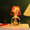 Luz de Noche de Cristal Navideña DIY Lámpara de Atmósfera Creativa Kit de Materiales para Juguete Infantil Recuerdos y Decoraciones para Fiestas Navideñas