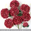 Flor de Simulación Hortensia Piruleta Hortensia Decoración del Hogar Material para Arreglo Floral Arte Floral de Boda Flor Bola de Nieve Flor Artificial