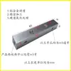 Acoplador de tira larga de aluminio M3 de 4 orificios Conector adaptador M4 Bloque de fijación Bloque cuadrado Barra de aluminio Disponible en fábrica de Dongguan