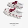 Zapatos de lona con plataforma gruesa para mujer, nuevo modelo de verano 2026, cómodos para los pies, de caña baja, modernos, versátiles, zapatillas casuales de suela blanda BSM203