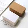 100 diy graffiti pintado à mão cartão mensagem cartão mensagem papel cartão duro papel cartão em branco escola primária cartão de palavra em inglês papel kraft papelão