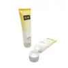 Venta Caliente de Fábrica Tubo de Crema de Manos de 80g Empaque Tapa de Rosca Electrochapada Limpiador Facial Empaque de Tubo Cosmético
