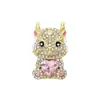 2024 Nuevos Accesorios de Joyería para Bebés Dragón Lindos Año del Dragón Buena Suerte Festivo de Año Nuevo Zodiaco Año Joyería de Aleación de Zinc