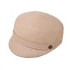 Circunferencia de cabeza grande más de 60 CM circunferencia de sombrero otoño e invierno gorra de visera corta de lana para mujer gorro de lana grueso y cálido