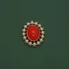 Acessórios Flor de Diamante em Liga de Acrílico Vazada Pérola Oval Mais Vendidos para Roupas de Pet, Decorações de Sapato e Acessórios para Capa de Celular DIY