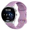 Correa de Silicona Perforada con Hebilla de Mariposa Adecuada para Huawei Gt6 5 Samsung Huawei Fit5 Xiaomi Pulsera Transpirable