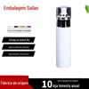 Garrafa de água cosmética de 120 ml com tampa, frasco spray anodizado prateado brilhante, névoa fina, garrafa nano ultrafina em estoque, atacado