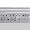 F136 Aleación de Titanio Rosca Interna Estrella Colgante Clavo de Oreja Clavo de Hueso de Oreja Perforación de Oreja de Gato Joyería Pendientes para Mujeres