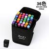 Set de Marcadores Aceitosos de Doble Punta 168 Multicolor Especial para Pintura Artística Estudiantil Bolsa de Tela Bolígrafo Acuarela Venta Directa de Fábrica