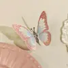Grampo de Cabelo Borboleta Móvel Bordado de Carro Verão Infantil Fofo de Menina Acessórios de Cabelo Antigos Grampo de Cabelo Hanfu