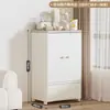 Armario de dibujos animados para bebés y niños, gabinete de almacenamiento de plástico engrosado para colgar ropa de uso doméstico, gabinete de almacenamiento doméstico tipo cajón