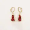 Las cosas buenas suceden cuando tienes fe - Pendientes de Cacahuete con un Diseño Creativo y Elegante, Pendientes de Moda de Alta Gama para Mujer, Colgantes Festivos para Orejas de Nuevo Estilo Chino