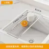 Estante retráctil para fregadero de cocina de acero inoxidable transfronterizo para escurrir tazones, palillos y paños, Almacenamiento multifuncional de vajilla para el hogar