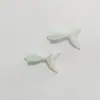 Cauda de Sereia Colorida com Pingente Acessórios de Acrílico Kit de Material para Chaveiro Brincos Pingente de Bolsa Colar DIY