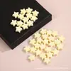 Cuentas de Estrella de Cinco Puntas de Acrílico Color Macarrón con Agujero Recto Llavero de Cuentas Hecho a Mano DIY Pulsera Accesorios de Joyería
