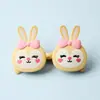 Óculos de sol polarizados de desenho de coelho óculos de silicone flip infantis óculos de sol super fofos para fotos de bebê menina