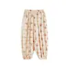 Calça Casual Infantil Wulibu Estampa Total Moda Verão 2026 Crianças Fofas Respirável Solta Proteção Contra Mosquitos
