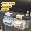 Estante de almacenamiento para el hogar, gabinete con espejo, portapañuelos en forma de U, portarrollos de papel higiénico para baño, dispensador de toallitas y pañuelos montado en la pared, almacenamiento para inodoro
