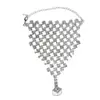 Producto Caliente Transfronterizo de Amazon Pulsera de Manoplas Personalizada con Diamantes Completos Pulsera Bohemia Sexy Brillante para Mujeres