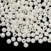 Miçangas de Flor de Rosa em ABS com Alto Brilho e Pétalas Tridimensionais, para Pulseiras, Colares, Acessórios de Joias DIY Feitos à Mão, Miçangas Soltas no Atacado