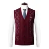 Suéteres e coletes masculinos de lã para outono e inverno em estoque, contendo lã, suéteres jacquard casuais de abotoamento simples para meia-idade e idosos, atacado
