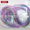 Suministro Venta Directa DIY Cuerda Trenzada de Plástico Alambre Redondo DIY Alambre Trenzado Pvc Alambre Trenzado Duradero y Respetuoso con el Medio Ambiente
