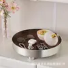Bandeja de Entrada Estilo Nórdico, Bandeja de Almacenamiento para Aromaterapia de Mesa de Café en la Sala de Estar, Artículos Decorativos, Cosméticos, Perfume, Bandeja de Almacenamiento de Escritorio, Forma Redonda