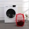 Directo de Fábrica Cesta de Lavandería Sucia de Cuatro Mallas y Cinco Colores Almacenamiento para Dormitorio y Baño Cesto para la Ropa Sucia Popular Cesta Plegable para la Ropa al por Mayor