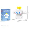 Superventas Transfronterizos Celebridad de Internet Caja Sorpresa Partículas Micro Dragón Bola Dibujo Animado Bloques de Construcción Juguetes para Niños Ensamblaje en Caja Pequeña Venta al por Mayor