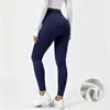 Calças de Yoga de Lã Fina para Mulheres, Sem Costuras Laterais, Cintura Alta, Controle de Barriga, Levanta Bumbum, Leggings Fitness, Meias-Calças Esportivas Espessas e Quentes para Outono e Inverno