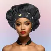 Patrón Floral Imitación Amazon Comercio Exterior Sombrero de Ala Ancha Pañuelo Elástico Transfronterizo Impreso Protección del Cabello Seda al por Mayor Transfronterizo para Adulto