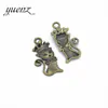 YuenZ precio de fábrica al por mayor joyería vintage de aleación accesorios hechos a mano DIY colgante Miss Cat D987