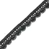 Acessórios Têxteis de Renda Vazada Personalizados para Roupas 1,5cm Simples e Requintado DIY Vazado Acessórios de Renda Solúveis em Água