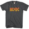 Camiseta masculina da banda ACDC Metal Rock punk Camiseta masculina Camiseta pesada Metal Rock