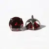 Brincos de Zircônia 5A com Garras e Base Redonda de Titânio F136, Piercings de Nariz, Piercings de Hélice, Piercings de Lábio, Fabricante de Joias para Piercing de Liga de Titânio em Estoque