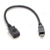 Linha de conversão de adaptador macho e fêmea micro USB Android V8 interface linha de extensão de tablet para celular