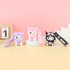 Capibara Silicona Billetera para Monedas Llavero Colgante Dibujos Animados Mini Bolsita de Almacenamiento Colgante para Mochila Bolsa para Auriculares Venta al por Mayor