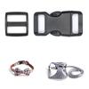 Hebilla Plástica Personalizada para Mascotas de Fabricante, Hebilla de Seguridad para Collar de Mascota, Hebilla Curva No Ajustable para Arnés de Mascota