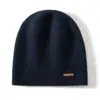 Chapéu de Cashmere para Homens e Mulheres no Outono e Inverno Chapéu de Lã Espesso de Camada Dupla Proteção para as Orelhas Chapéu de Lã Chapéu para o Frio Chapéu de Tricô para Ciclismo ao Ar Livre