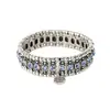 Pulsera de Disco Redondo de Metal Multicapa Francesa Estilo Bohemio Plata Retro Lujo Ligero Pulseras Apilables Joyería de Moda de Gama Alta