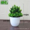 Plantas Simuladas Plantas Verdes en Maceta Decoración para el Hogar Adornos Pequeños Macetas de Plástico Flor Artificial Pequeña Bonsái de Escritorio