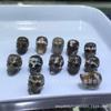 Ágata Tianzhu calavera de Tuolin tallado con cuentas cuentas sueltas pulsera Wenwan cuentas espaciadoras Bodhi Xingyue colgante diy