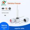 Fornecimento de fábrica em estoque capacitor eletrolítico de alumínio de conexão direta 680UF10V alta tensão patch plug-in capacitor de estado sólido