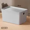 Caixa de Armazenamento Simples de Luxo Leve com Tampa Organizador de Caixa de Armazenamento Artefato de Armazenamento Caixa para Mercearia Caixa de Armazenamento Doméstico PET Cozinha